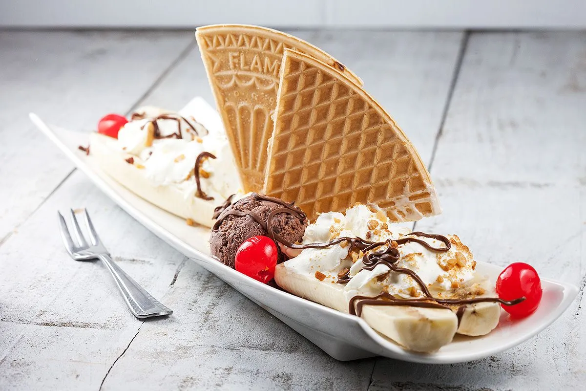Banana split