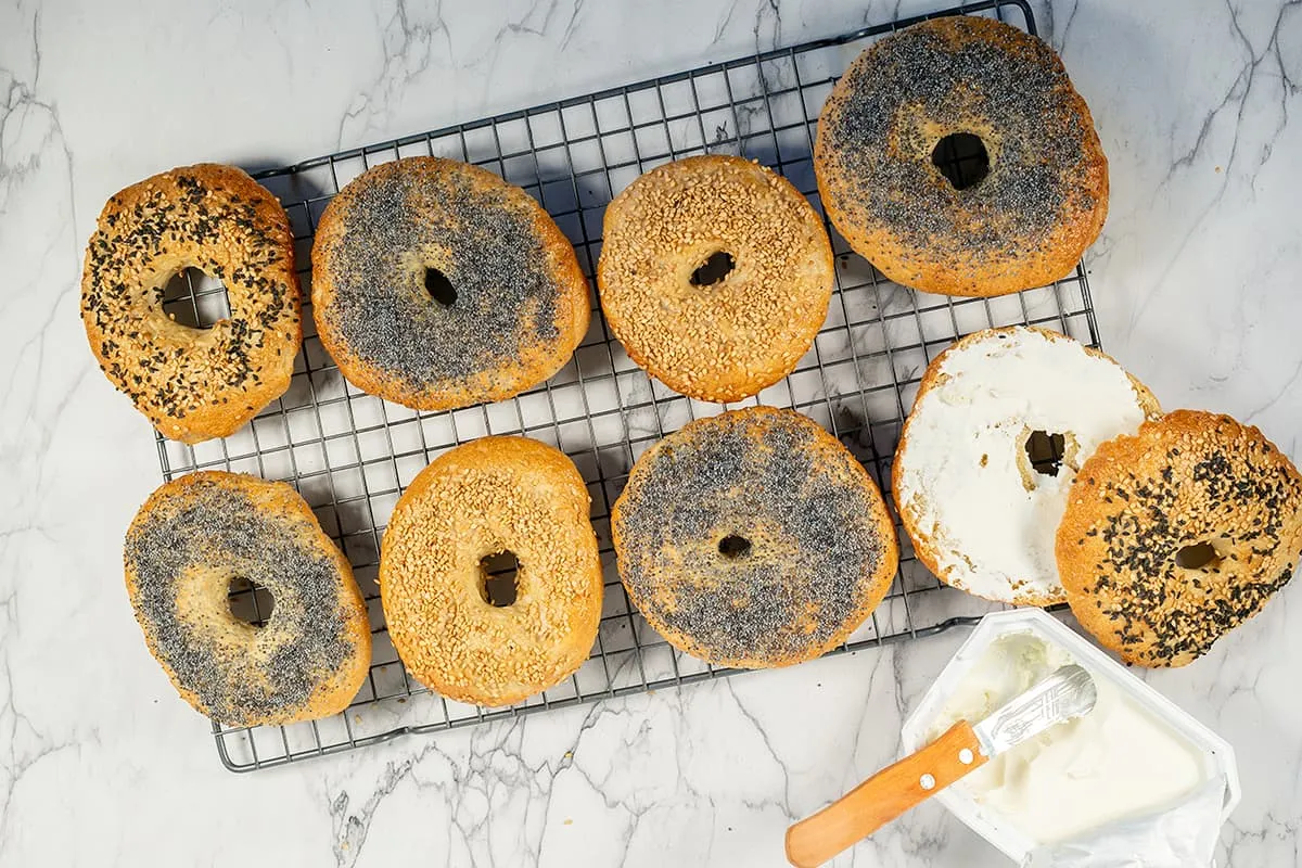 Homemade bagels - Easy Basic Recipe