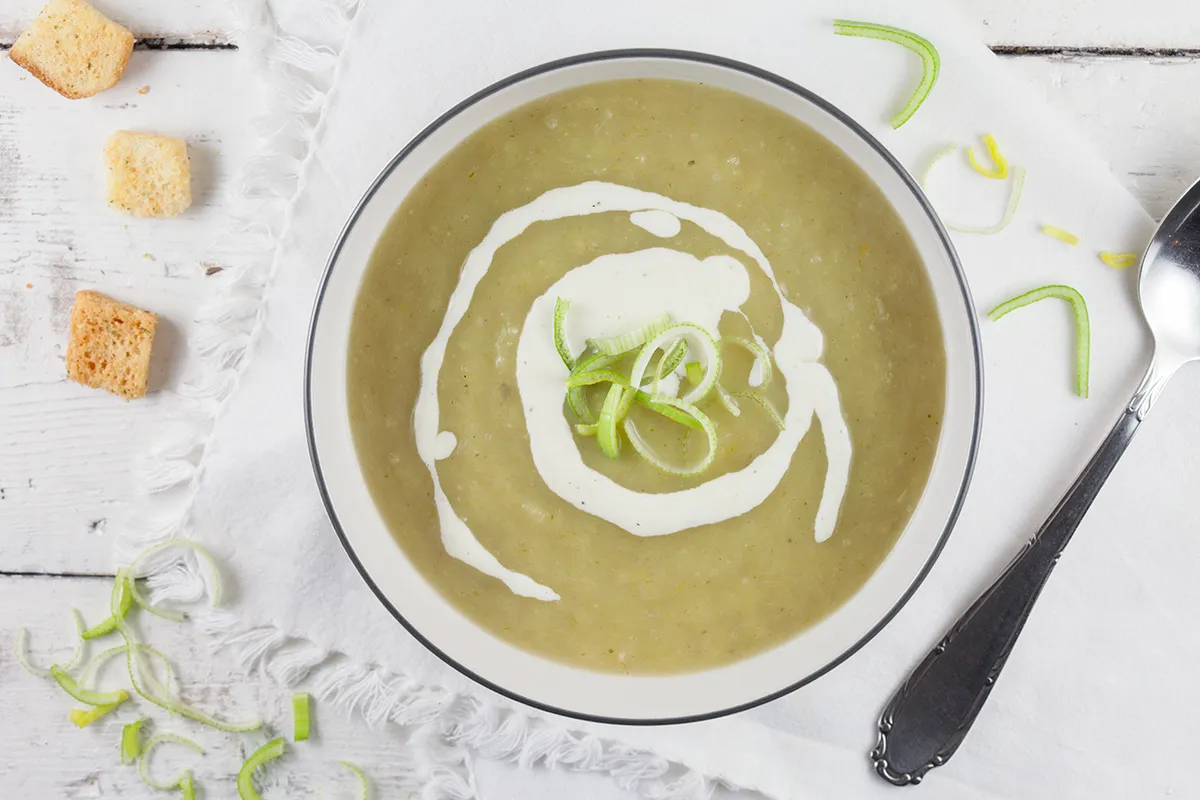 Leek soup
