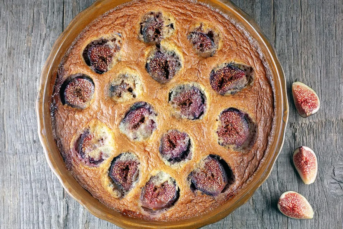 Fig clafoutis