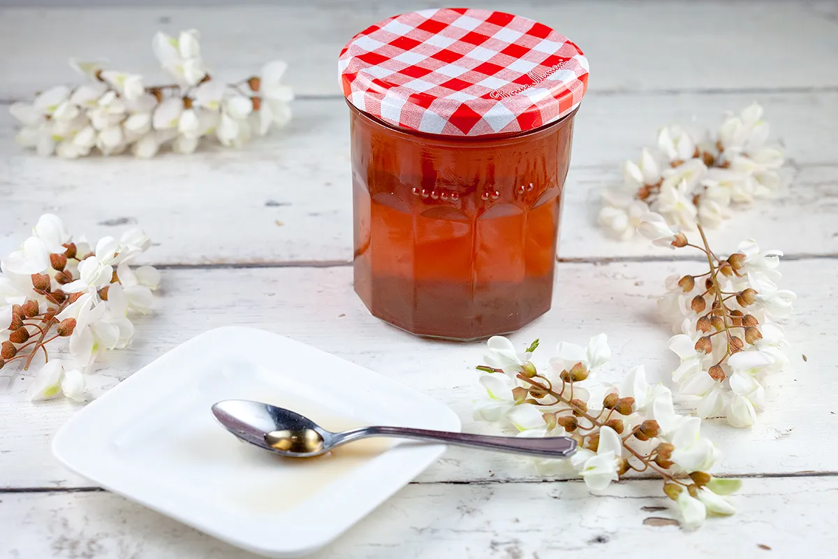 Acacia flower syrup