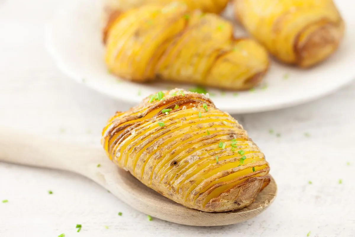 Hasselback potatoes