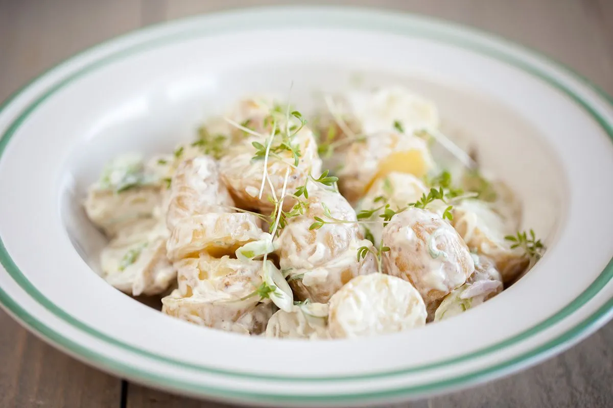 New potato salad