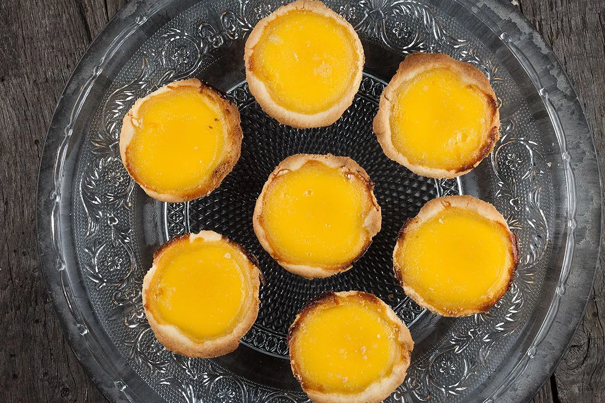 Hong kong-style egg tarts