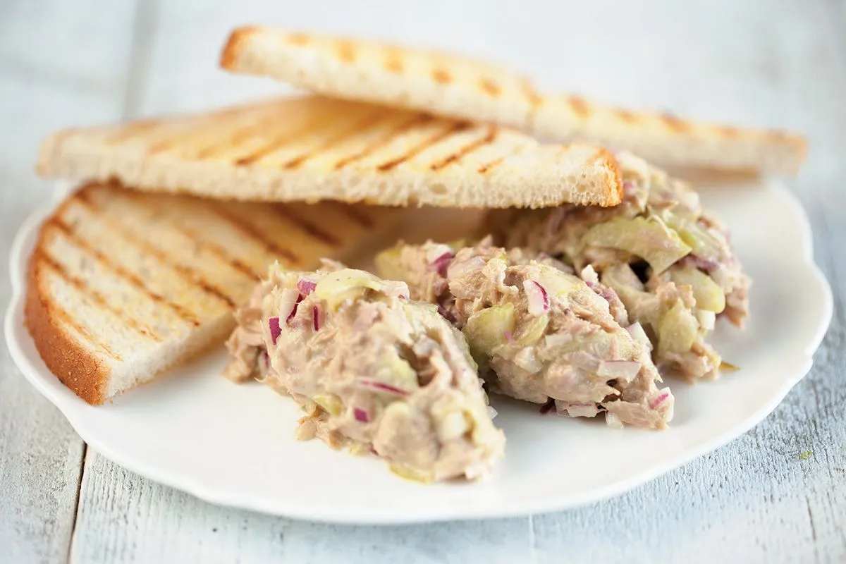 Classic tuna mayonnaise salad