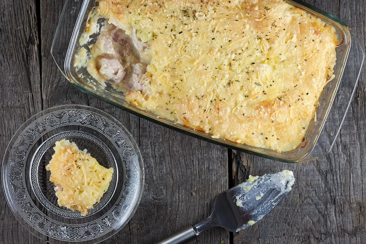 Creamy chicken casserole