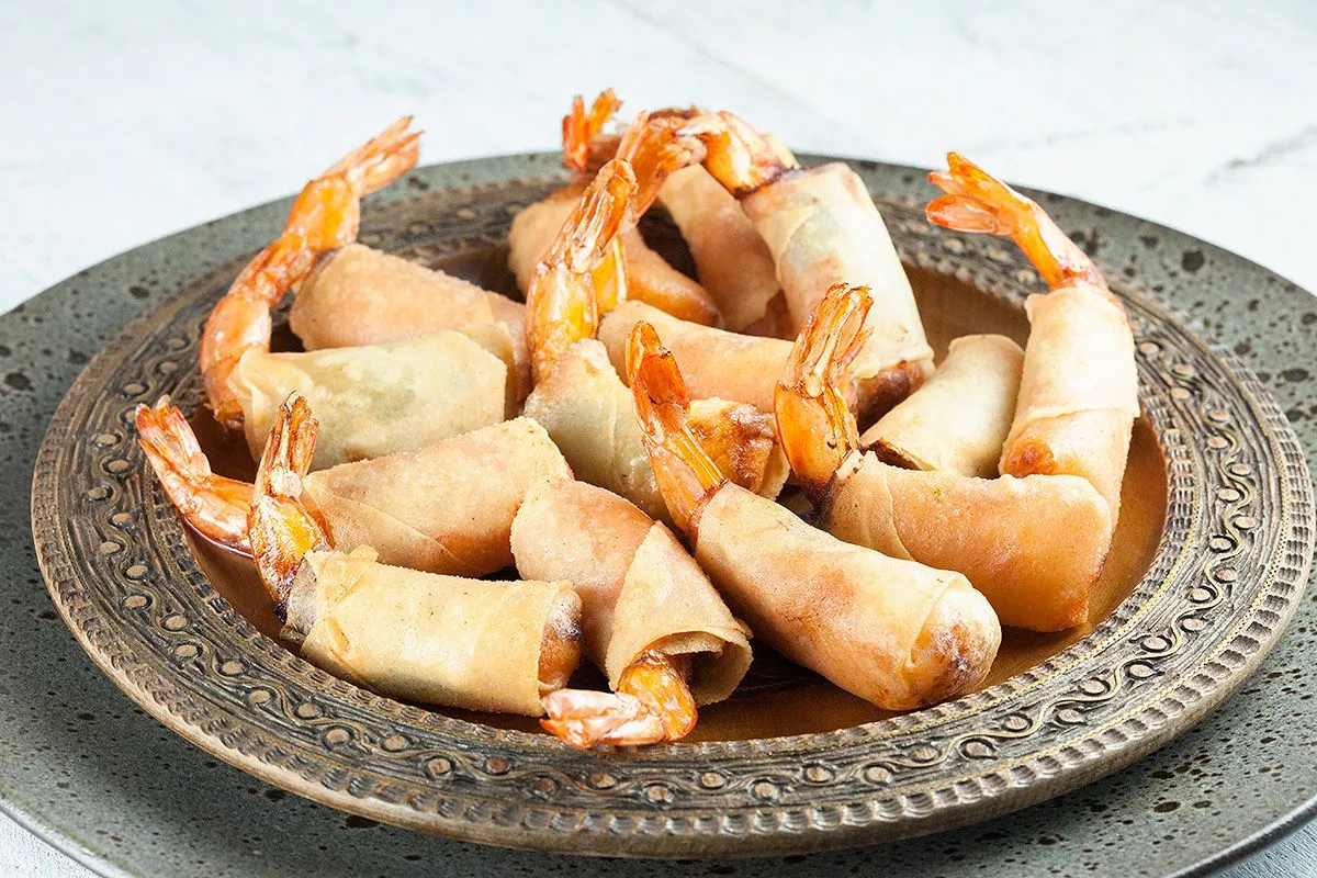 Thai firecracker shrimp