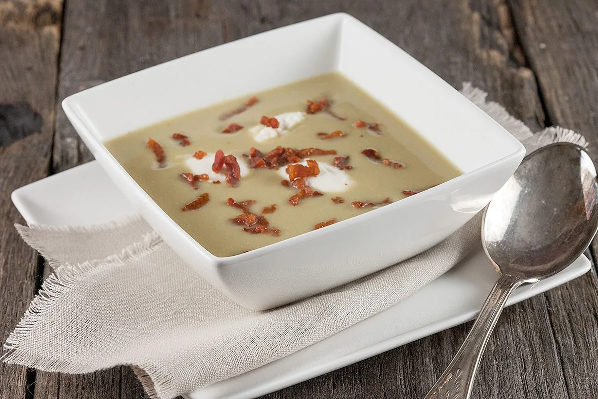Brussels sprouts soup