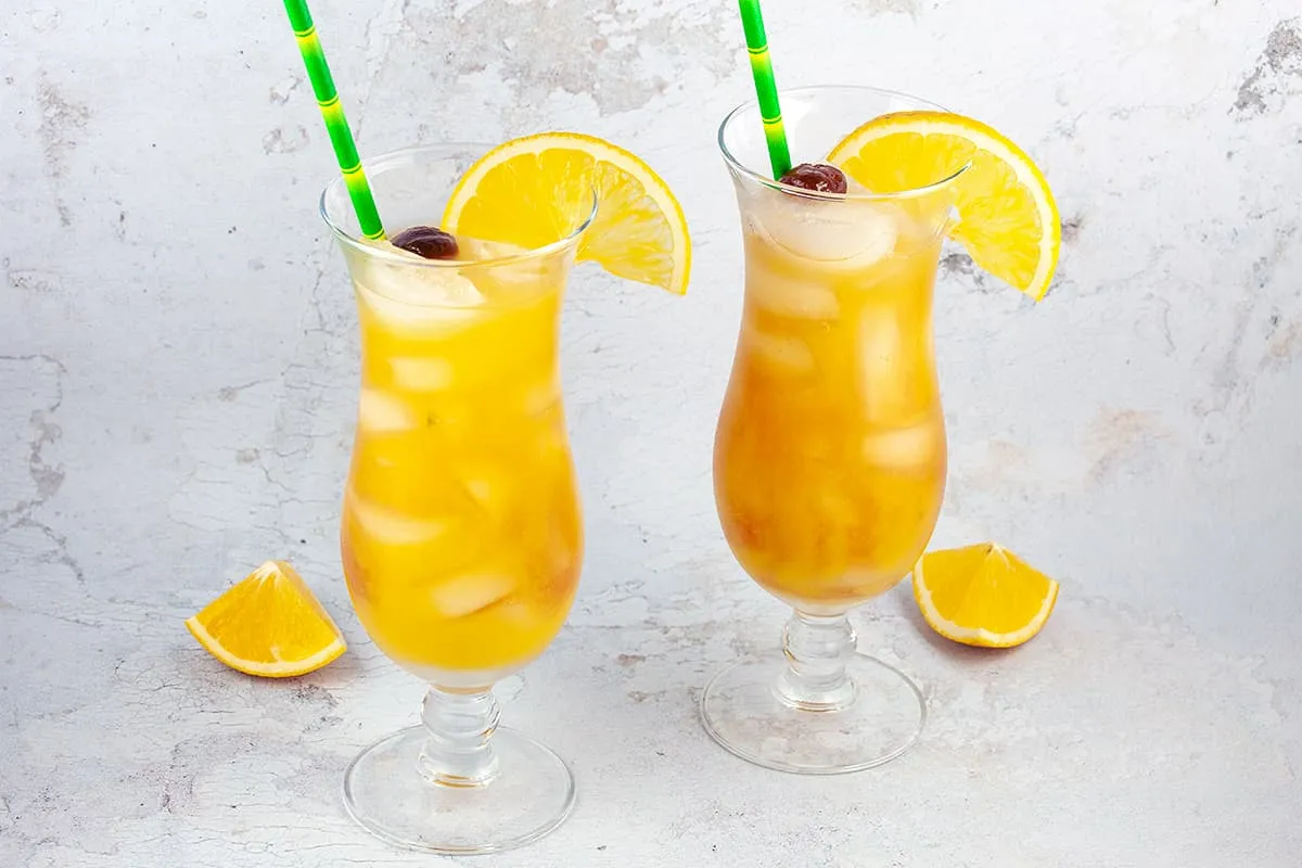 Sex on the beach - delicious tropical cocktail