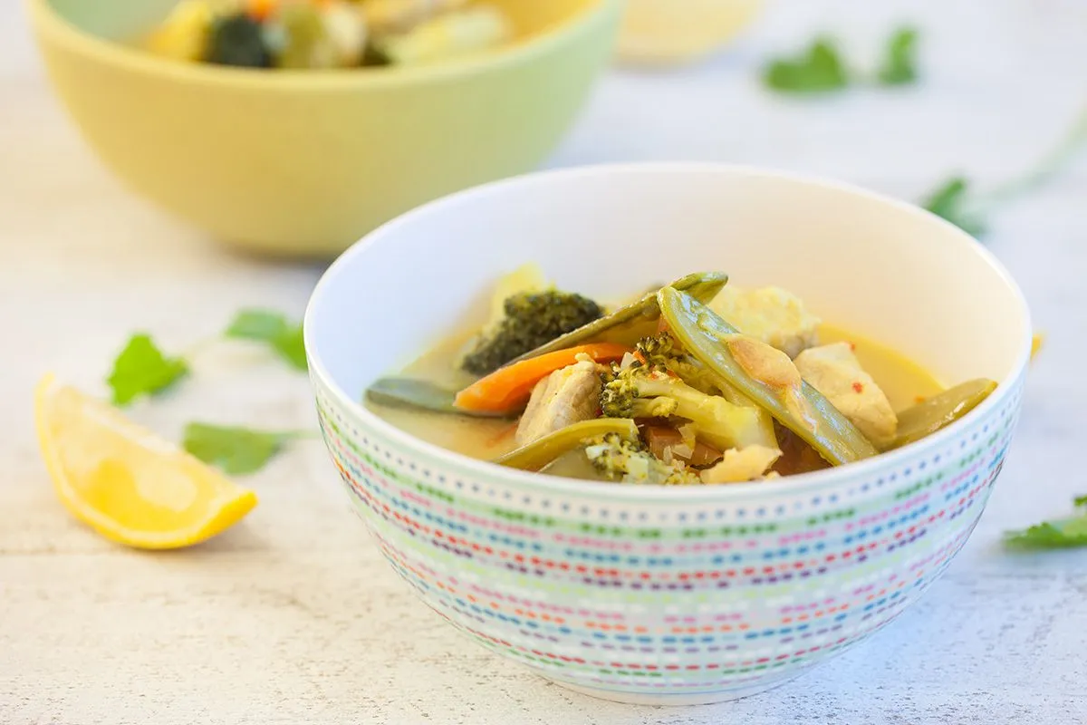 Coconut chicken curry