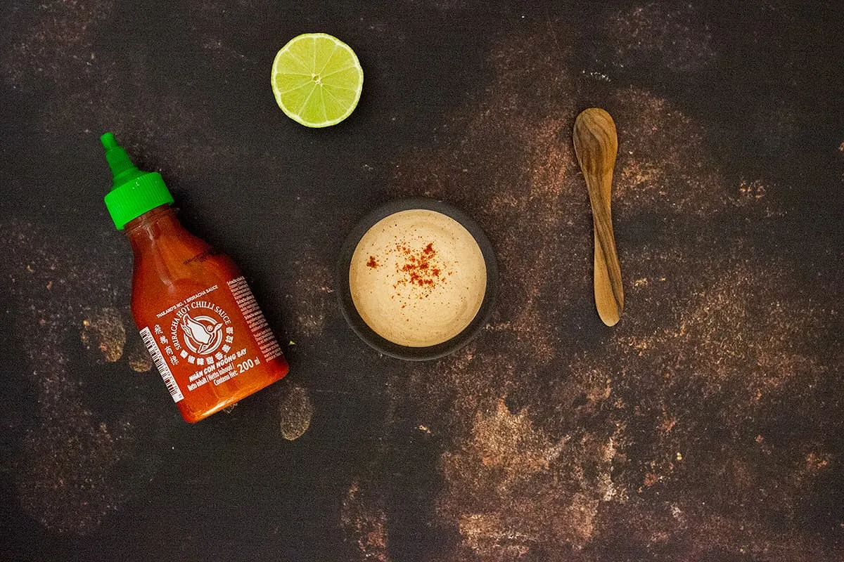Sriracha mayonnaise