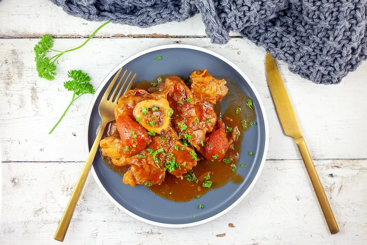 Ossobuco - Italian braised veal shank