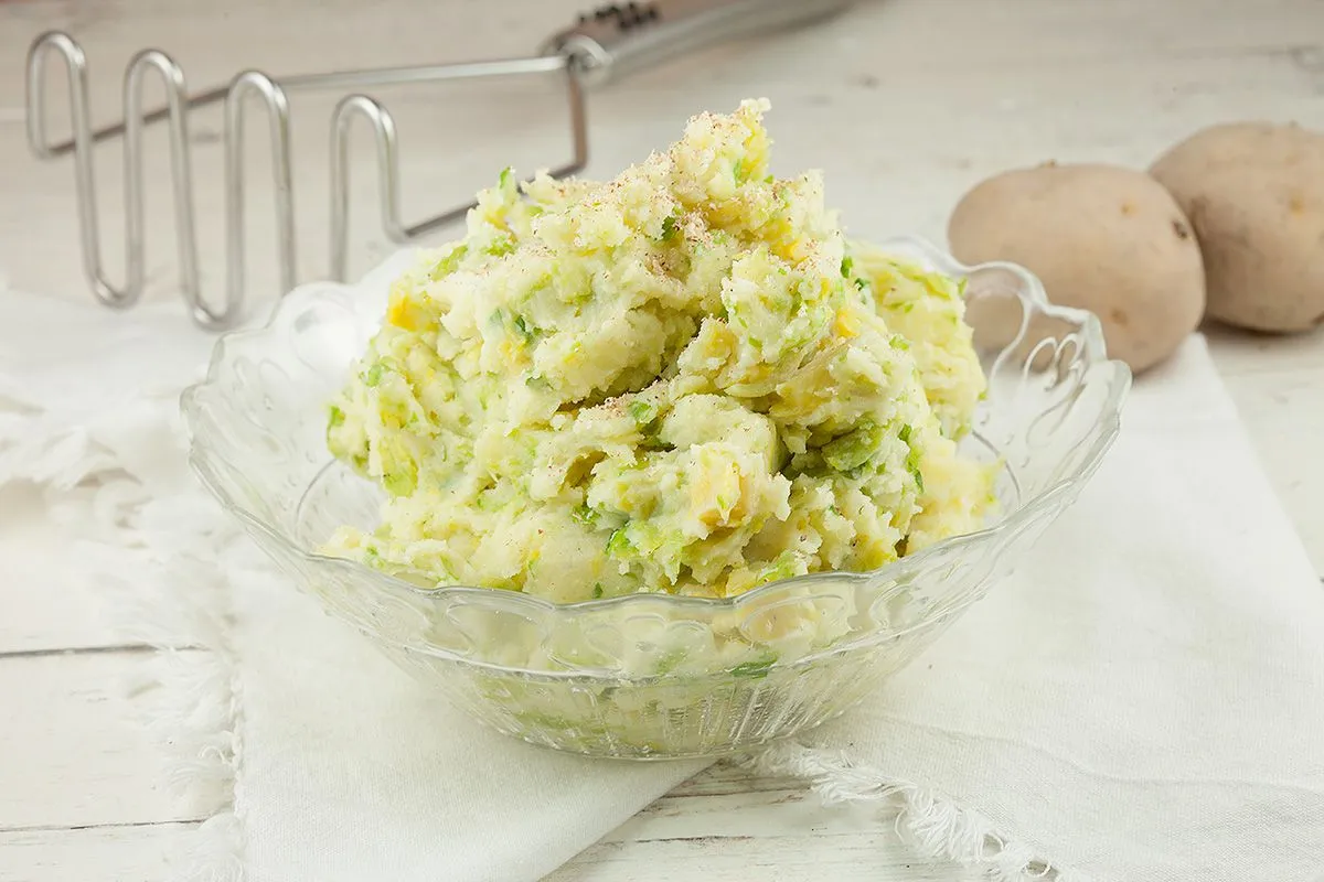 Brussels sprouts puree