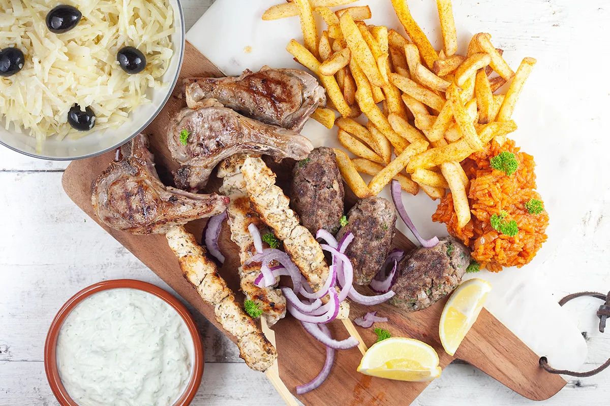 Homemade Greek Mixed Grill That Beats Any Takeaway