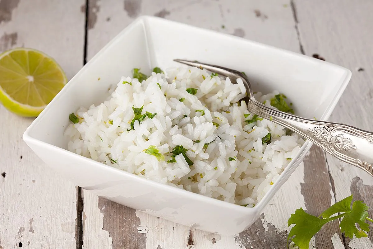 Lime cilantro rice
