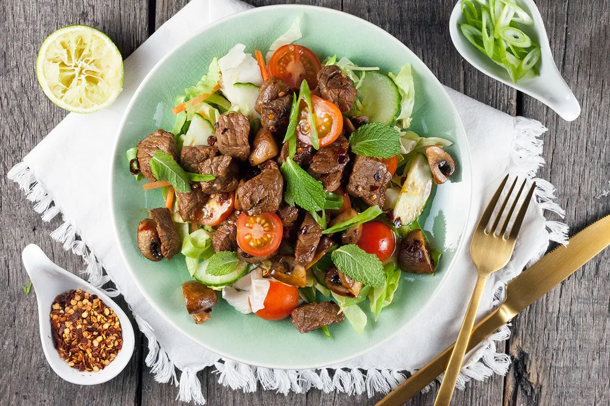 Thai beef salad