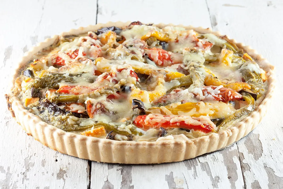 Vegetarian quiche