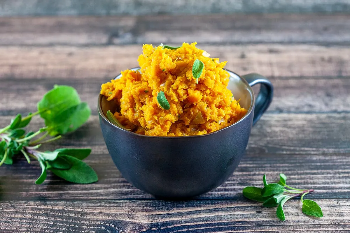 Sweet potato mash
