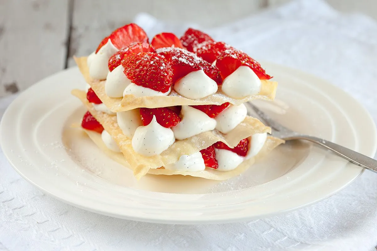 Vanilla hangup mille-feuille