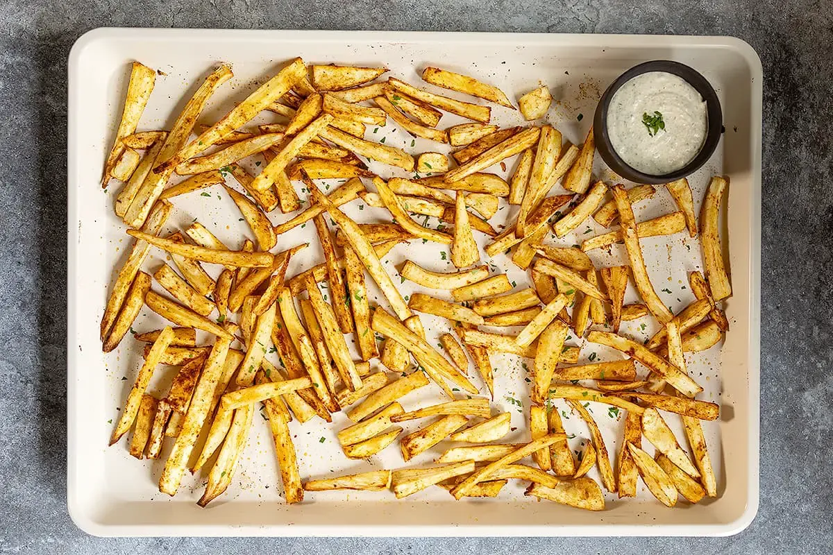 Parsnip fries are easy to make yourself