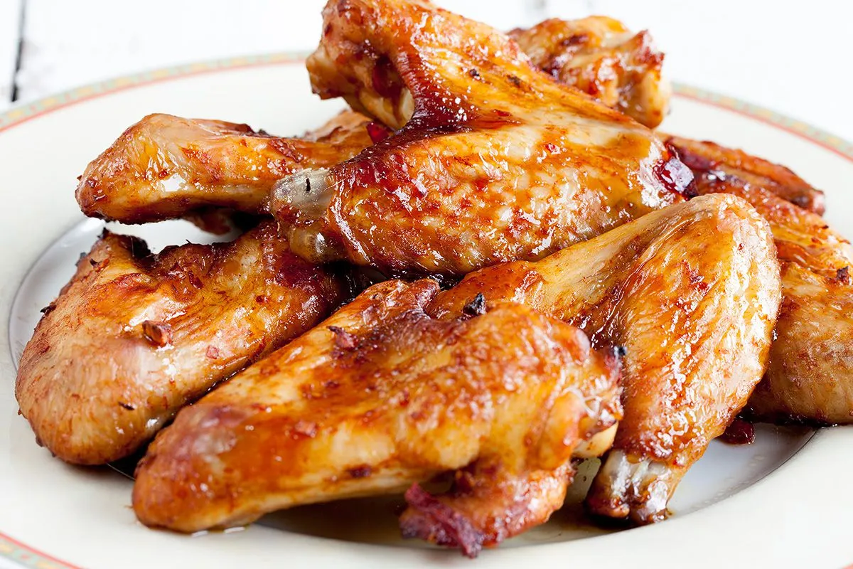 Buffalo style chicken wings