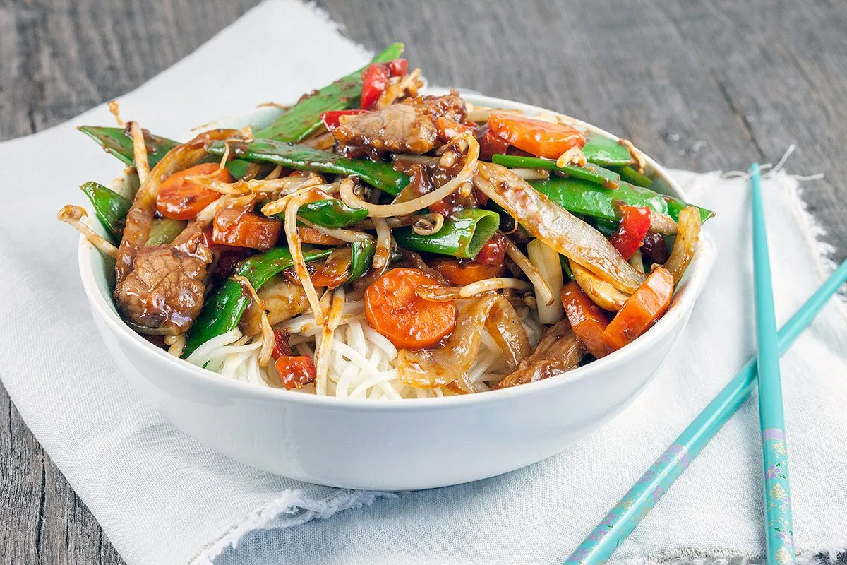 Beef chop suey