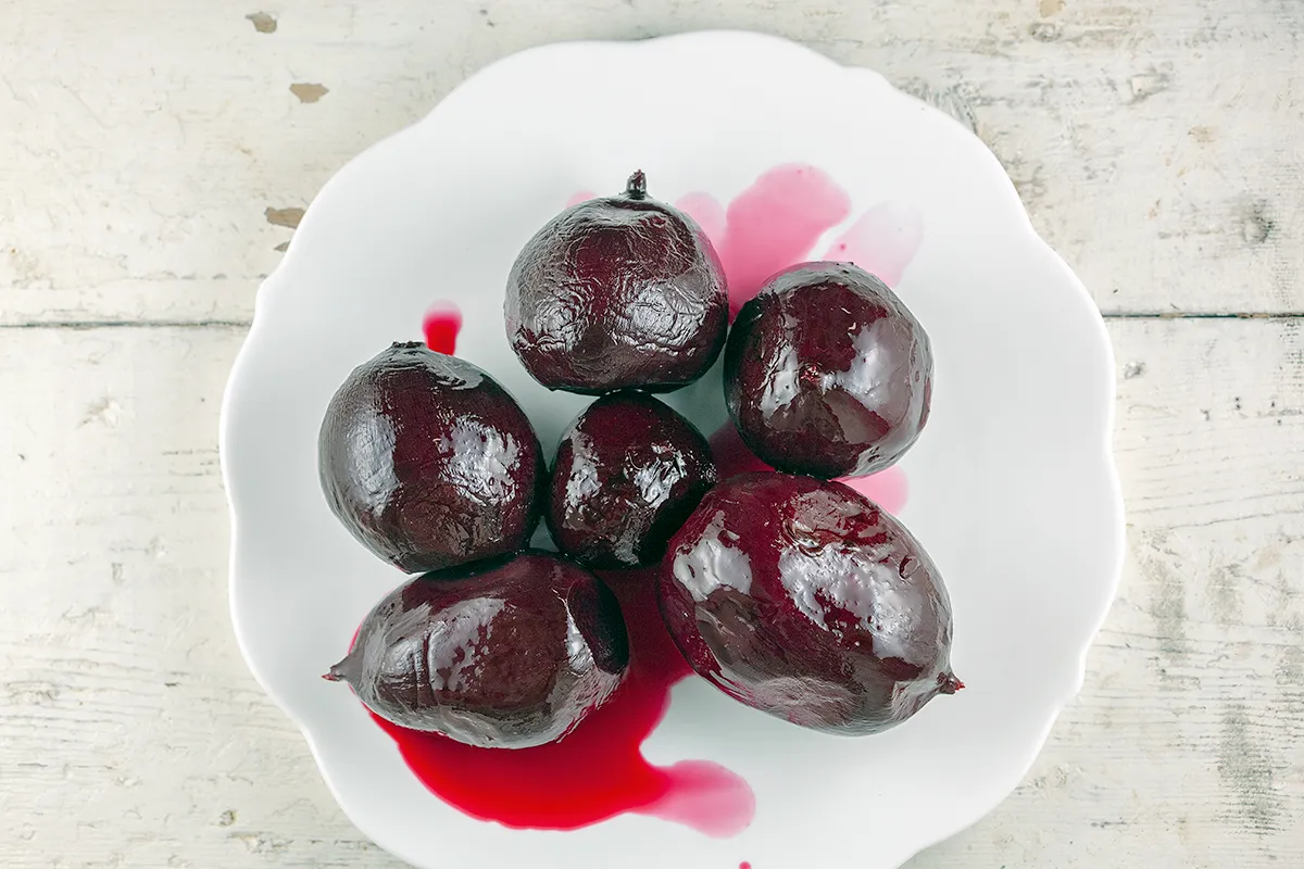 Roast beetroot
