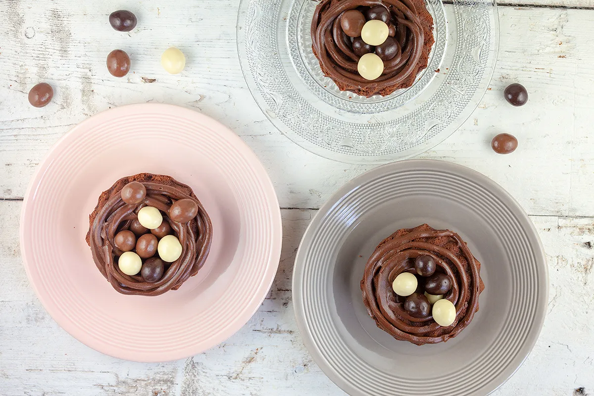 Chocolate Easter nests - tasty and fun easter recipe