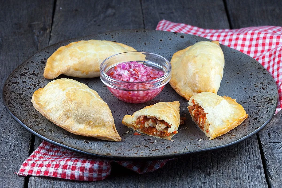 Chicken and chorizo empanadas