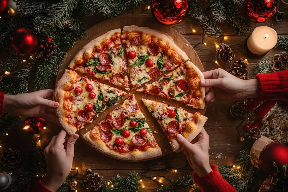 Celebrate the Holidays with traditional Italian Christmas Food and Authentic Pizza Flavors