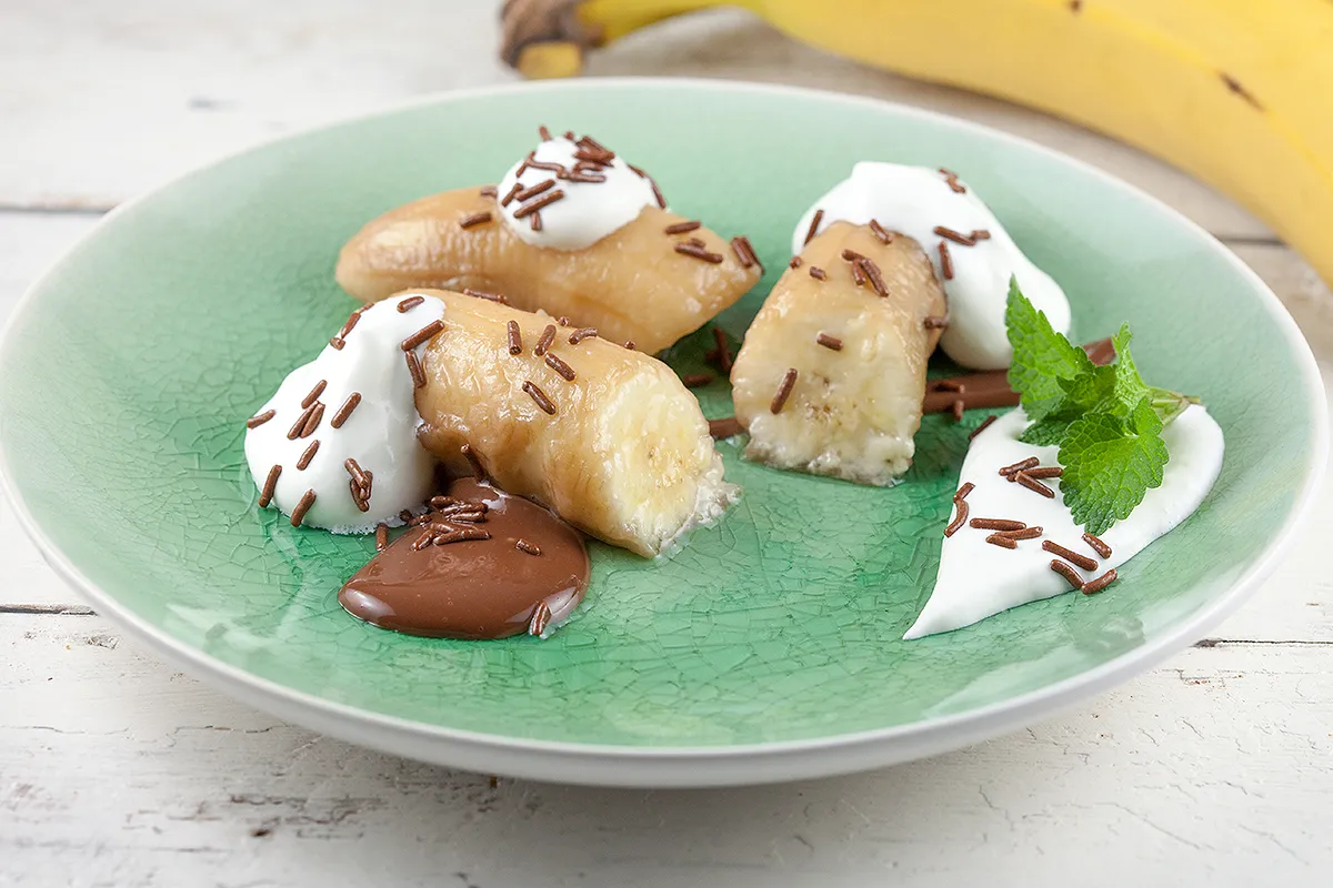 Drunken whisky bananas