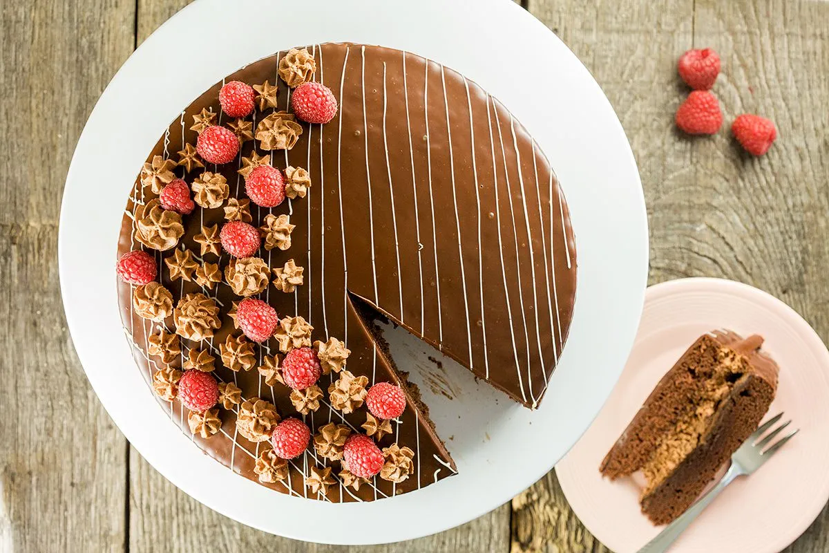 Chocolate mousse pie