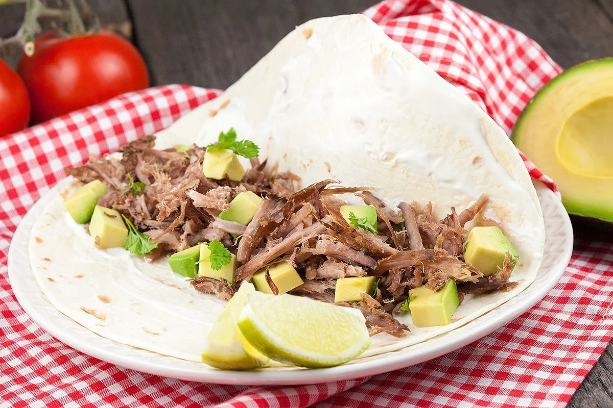Slow cooker pork carnitas