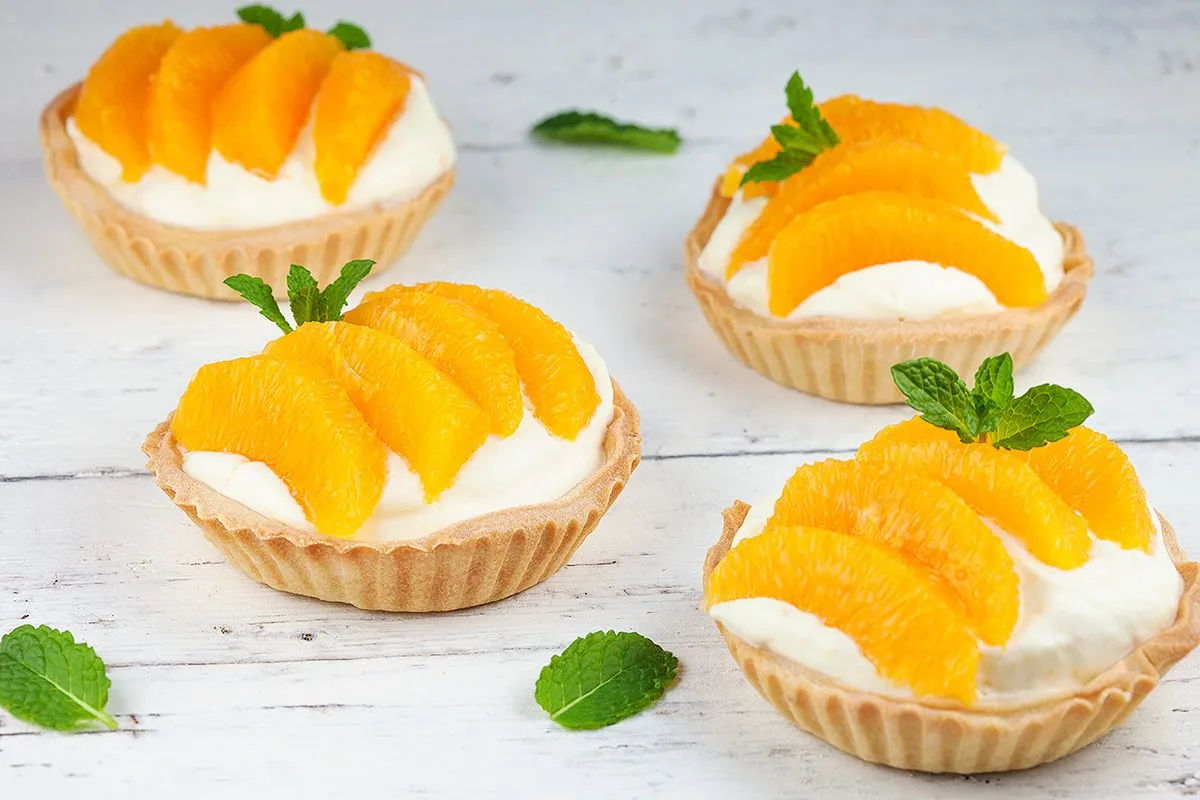 Mini orange pies