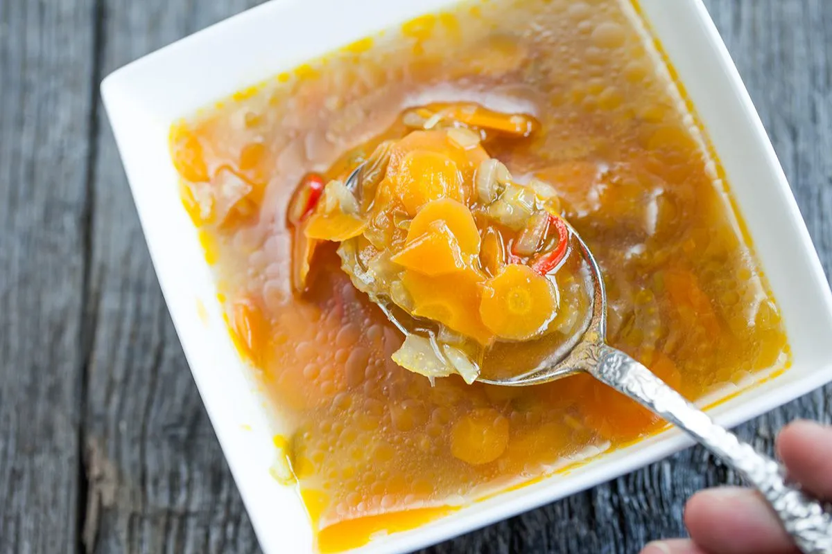 Carrot soup