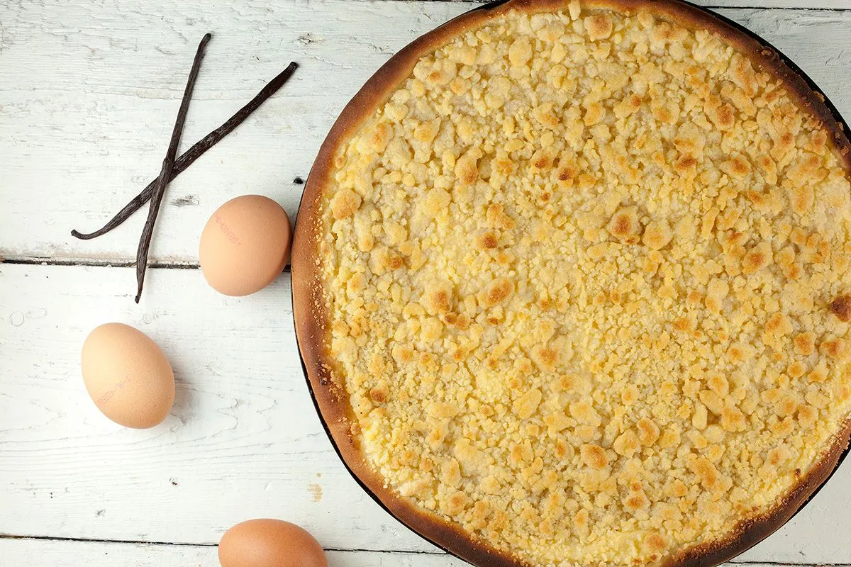 Dutch crumb pie - Kruimelvlaai