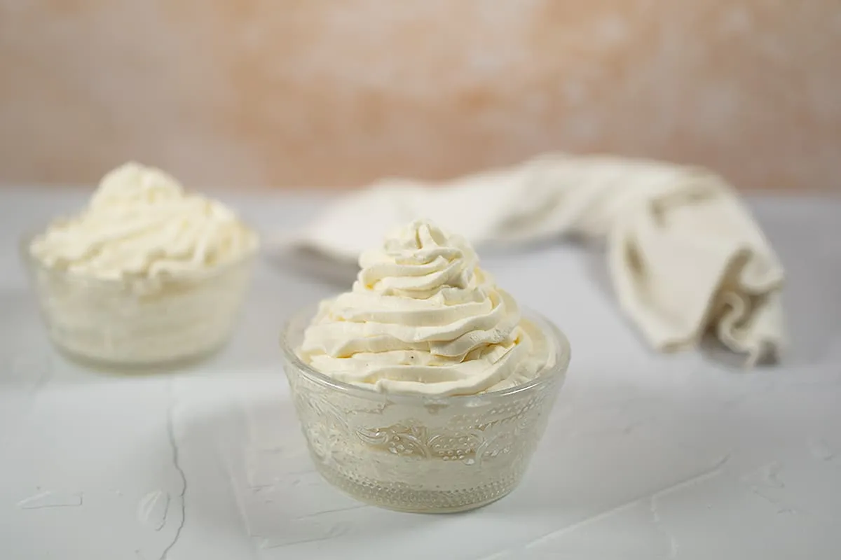 Mascarpone Cream - extra firm whipped cream
