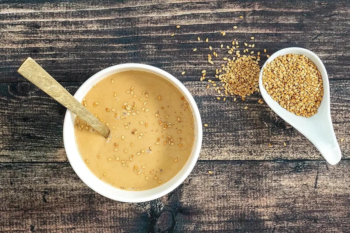 Goma-dare sauce (Japanese sesame sauce)