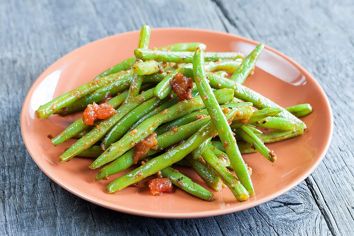 Oriental green beans