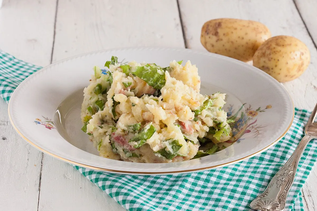 Andijviestamppot a.k.a. Dutch escarole mash