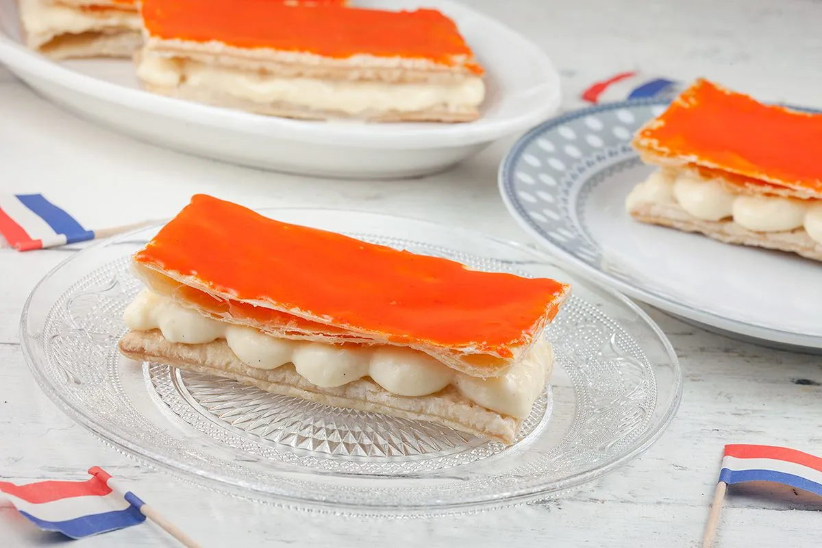 Dutch King's day tompouce