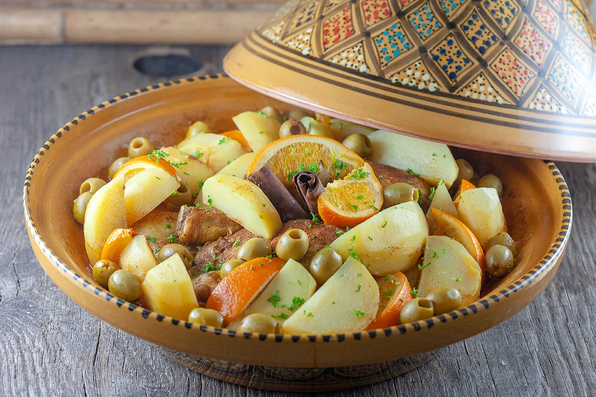 Chicken tagine