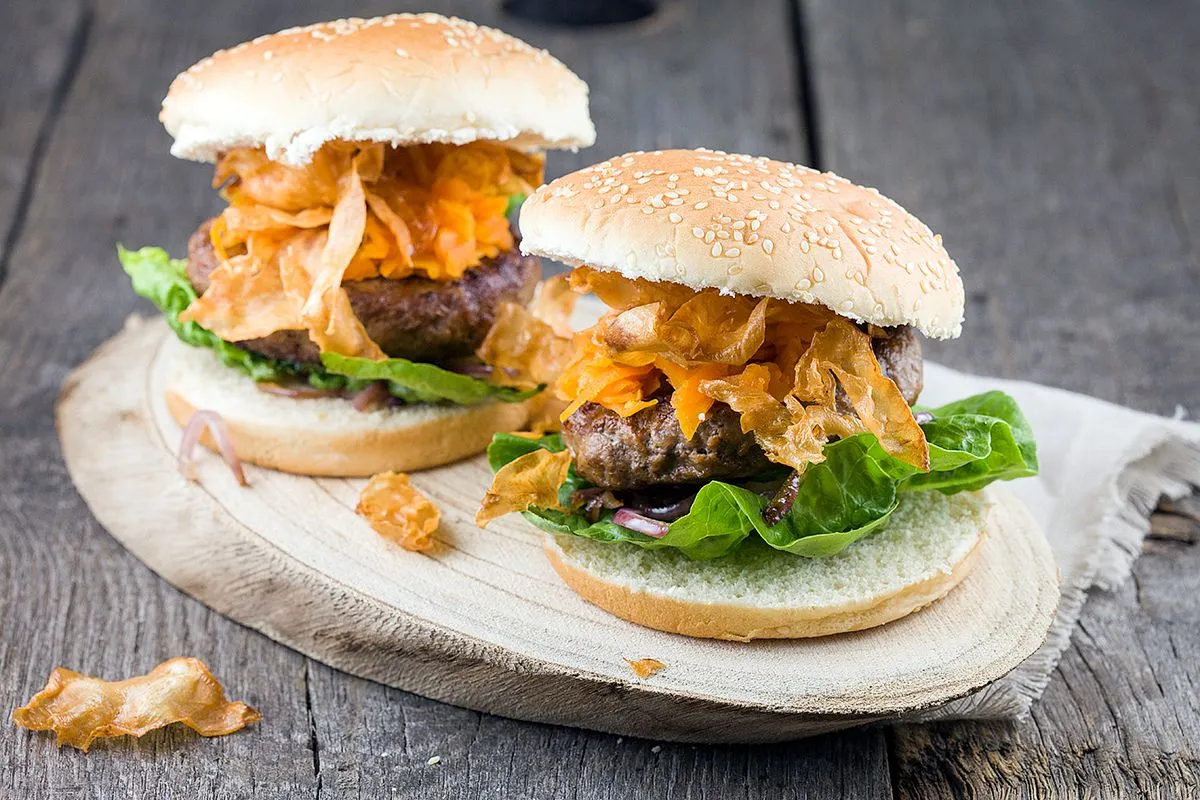 'Winter' hamburger