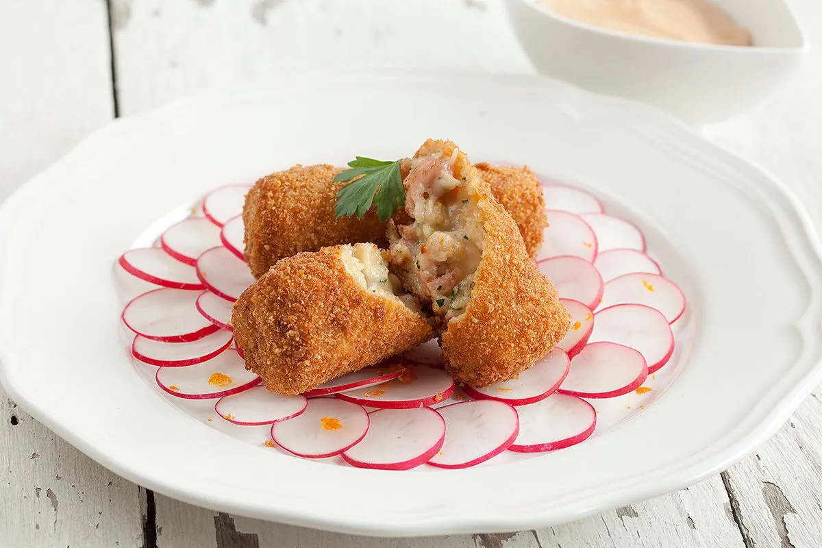 Dutch shrimp croquettes