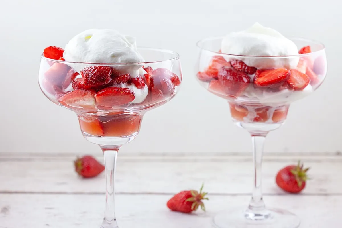 Strawberries Romanoff