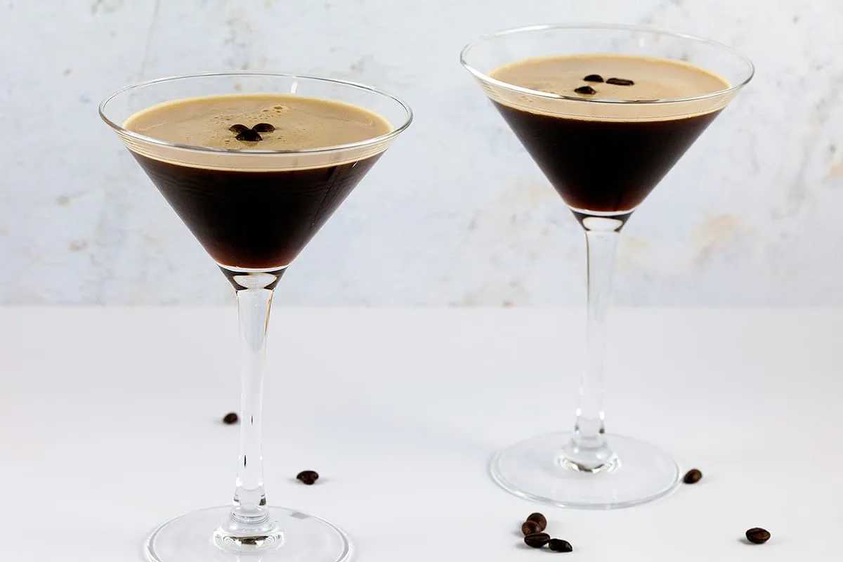 Espresso martini - coffee cocktail