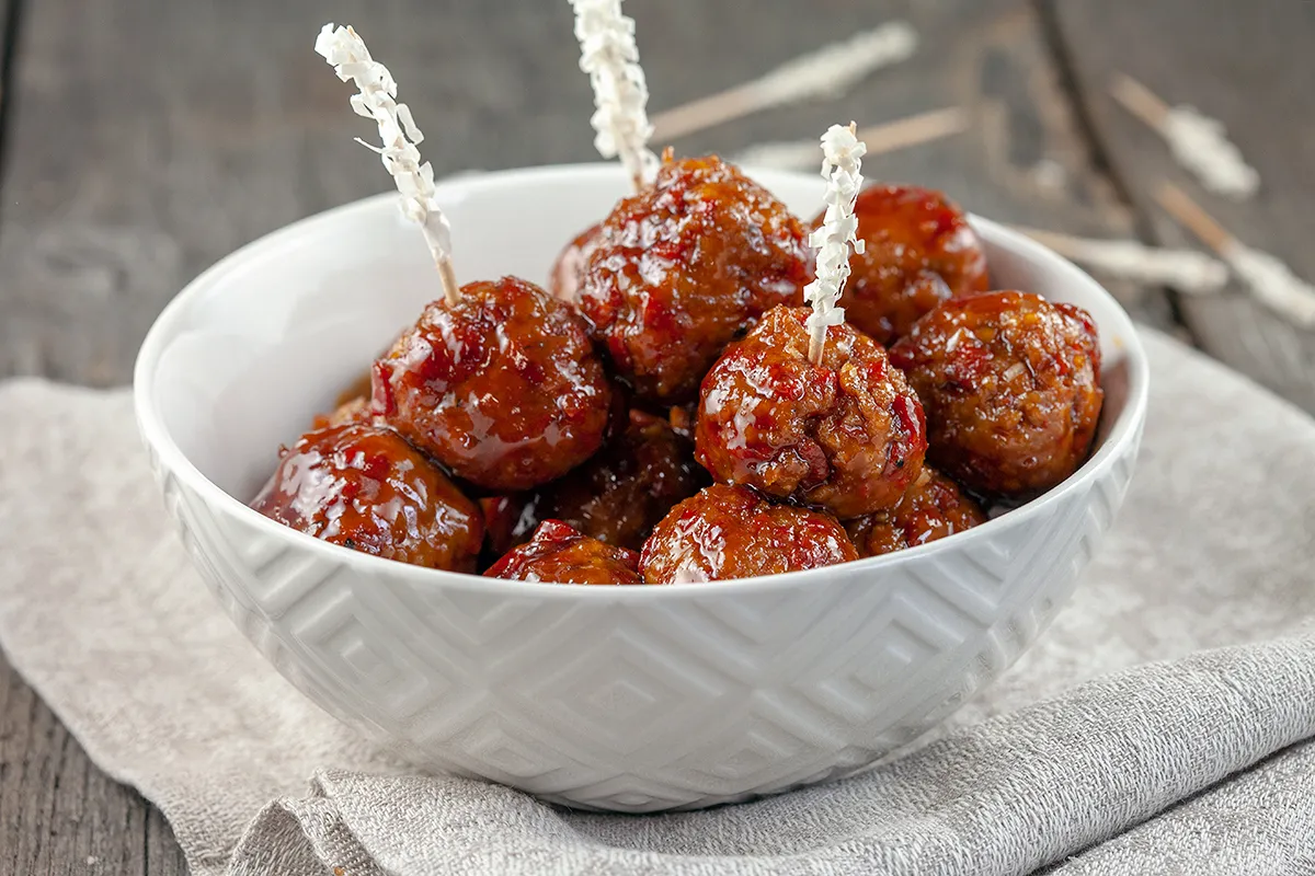 Spicy meatballs