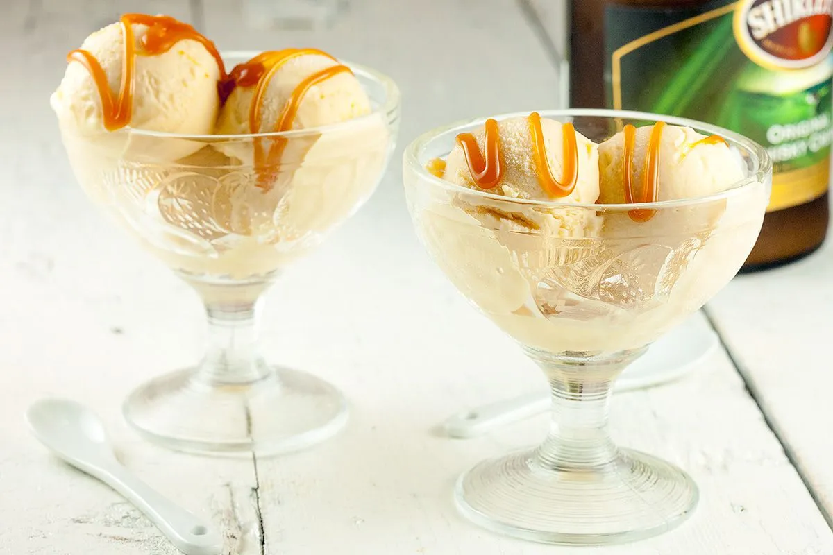 Homemade Baileys ice cream
