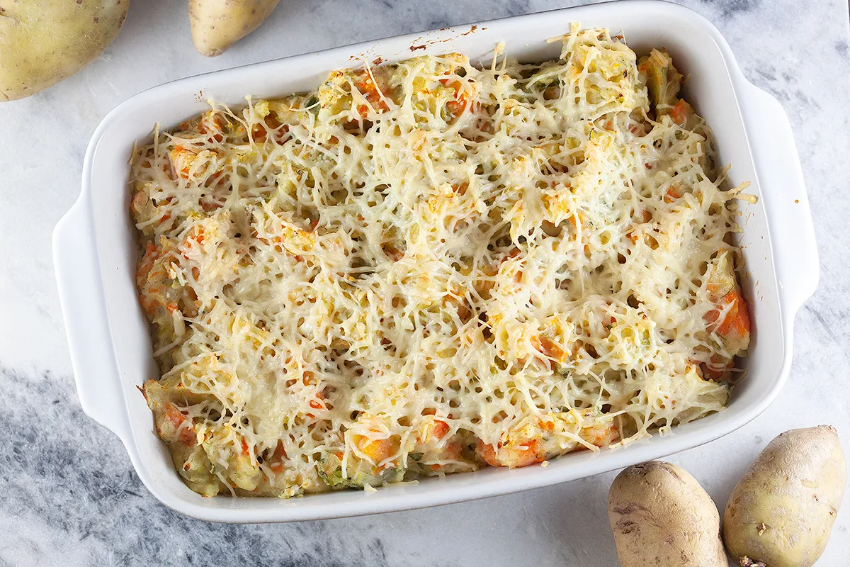 Dutch hutspot casserole