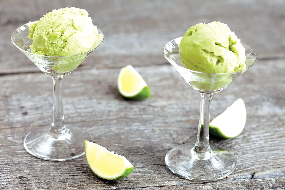 Avocado ice cream